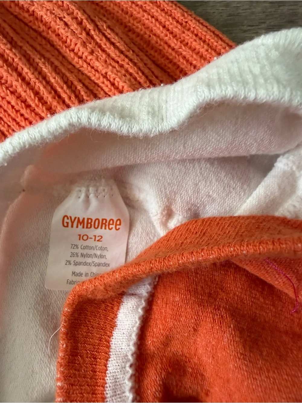 Gymboree Orange Pumpkin Knit Dress with Matching Hat & Tights, Sz. 12